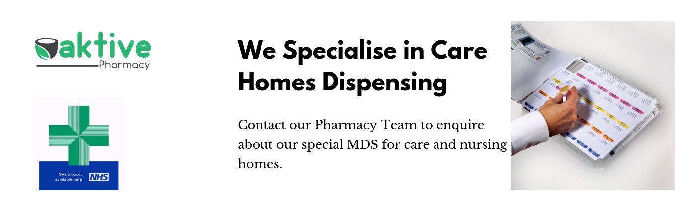 Care Homes Dispensing Pharmacy
